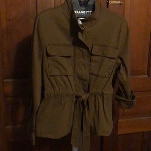 Stoosh Anika Tie Waist Anorak Jacket NWT